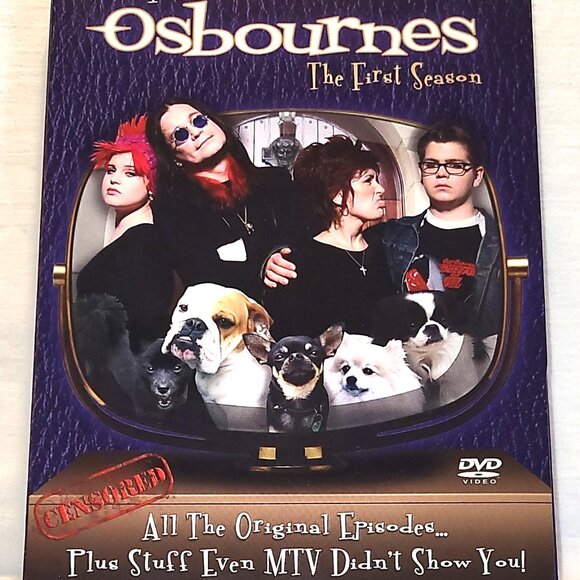 The Osbournes DVD First (Pre-O) Second (New) Seasons Censored &Un Cdn Eng French - Picture 5 of 13